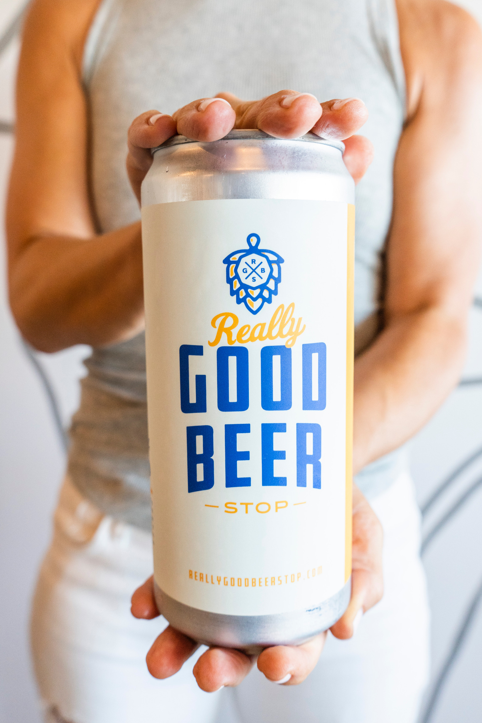 Really Good Beer Stop Crowler